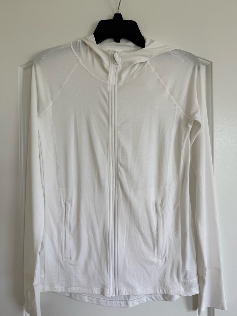 Athleta White Athletic Jacket
